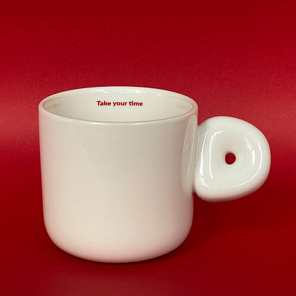 2.0 Letter Mug 胖胖手柄陶瓷馬克杯 字母可選-355ml｜12oz