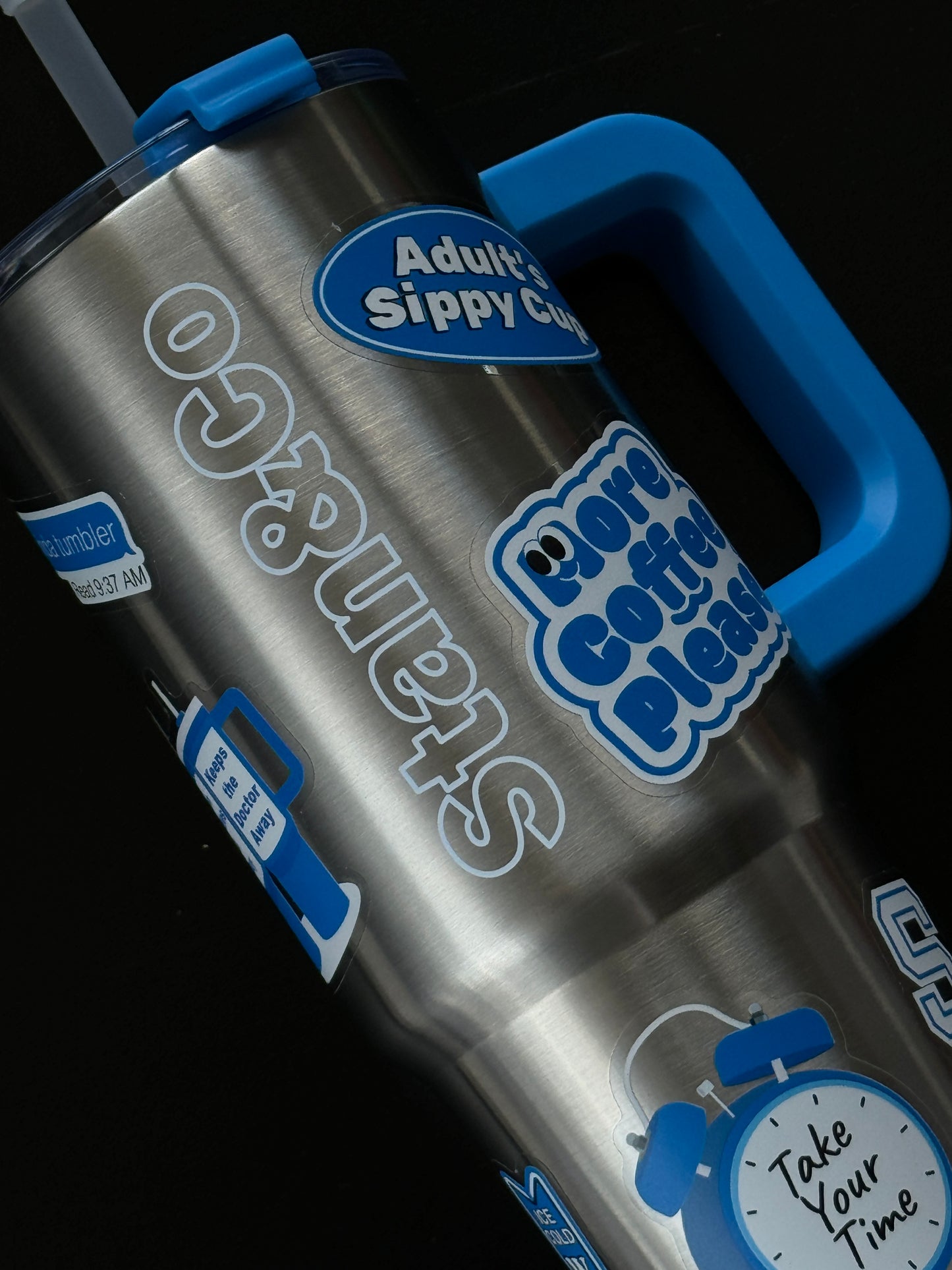 304不鏽鋼吸管保冷杯-900ml｜30oz