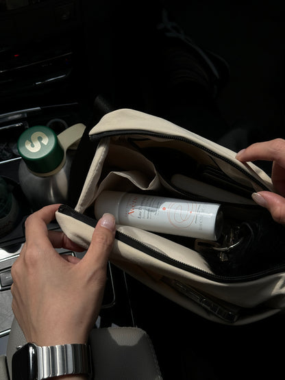 Slingbag 輕便防潑水斜跨包-燕麥色