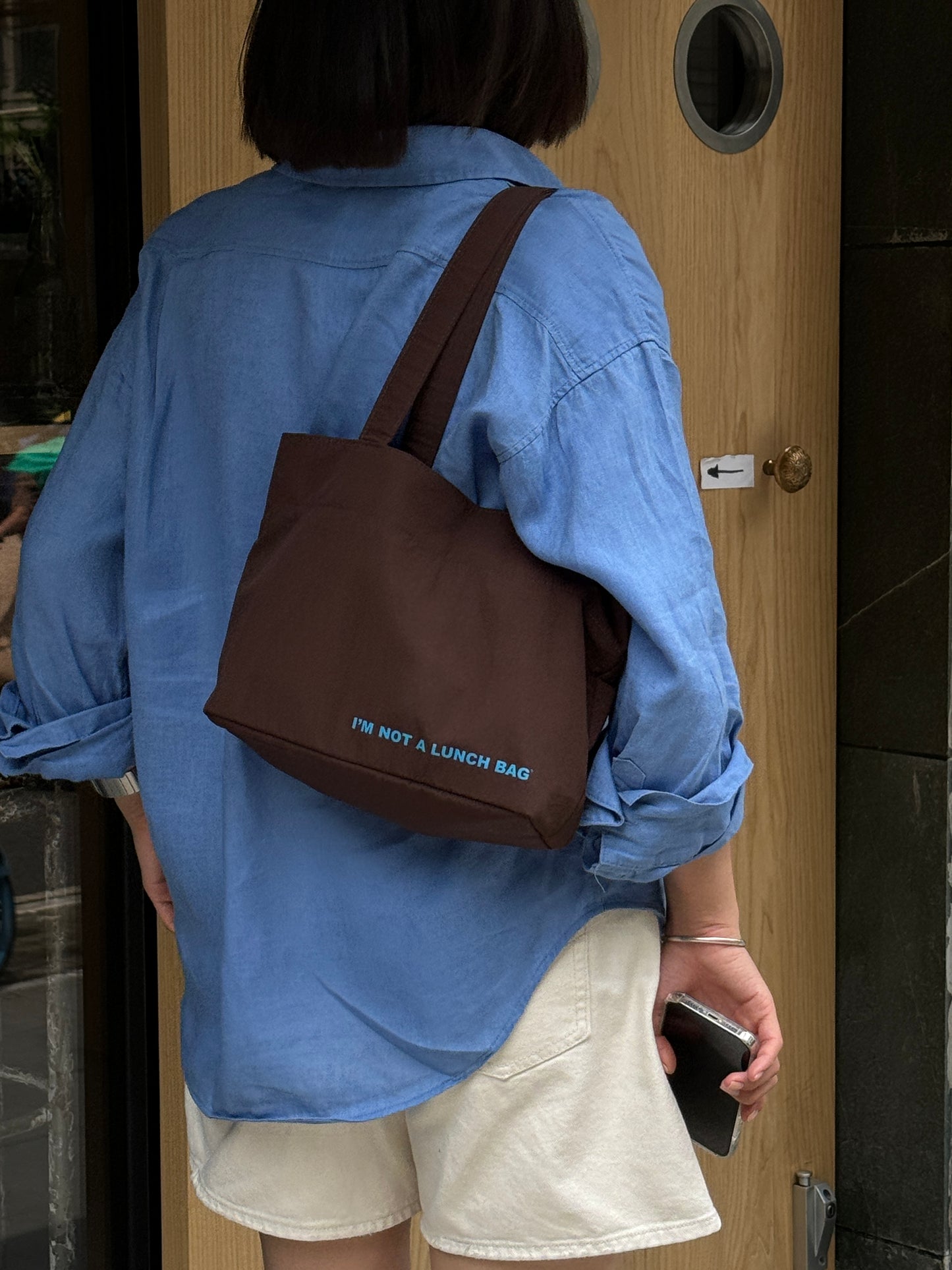 Mini Tote 單肩防潑水小包 字母可選