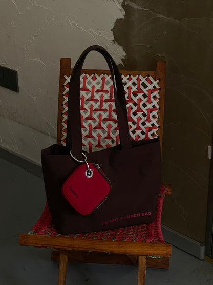 Mini Tote 節日限定 單肩防潑水小包 字母可選