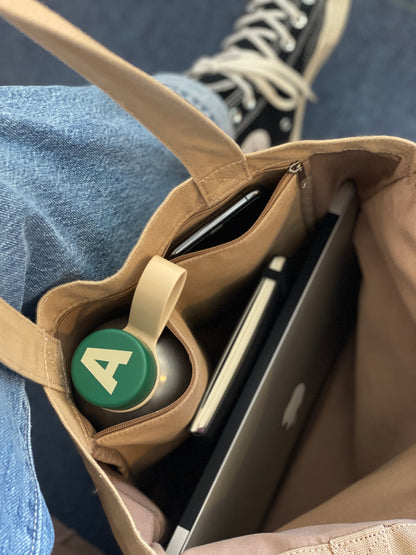 Totebag 单肩帆布袋 字母可選