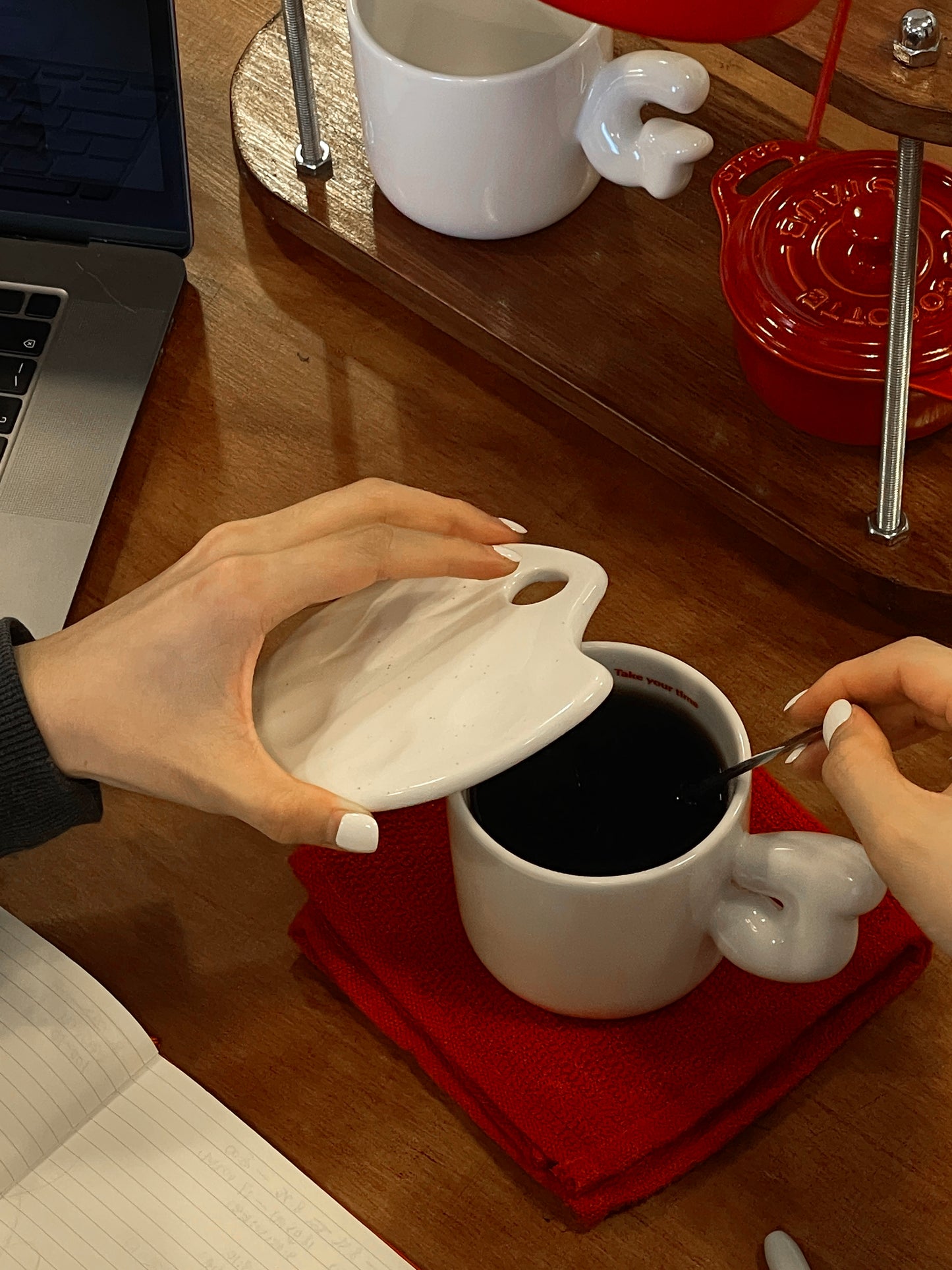 2.0 Letter Mug 胖胖手柄陶瓷馬克杯 字母可選-355ml｜12oz