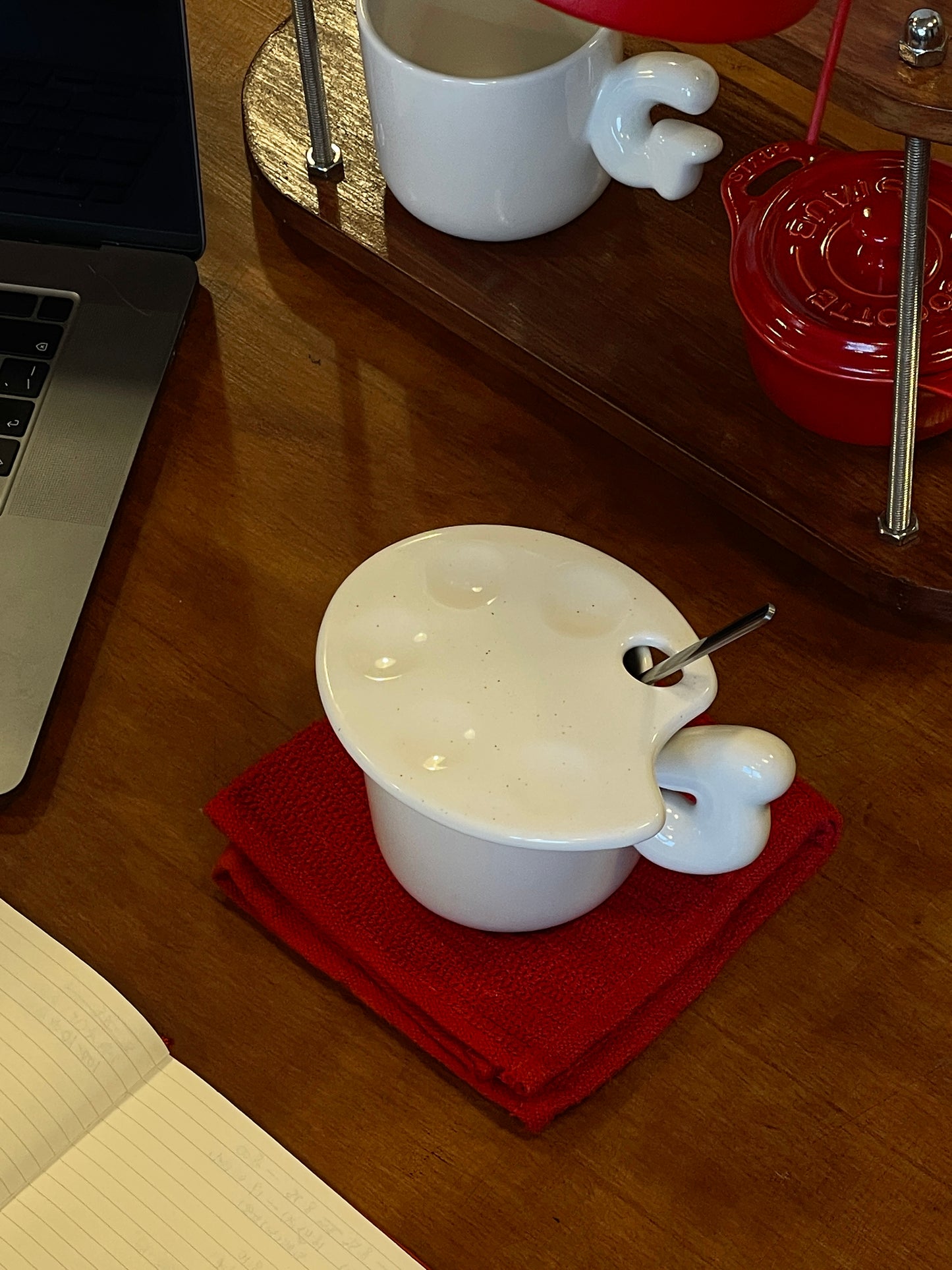 2.0 Letter Mug 胖胖手柄陶瓷馬克杯 字母可選-355ml｜12oz