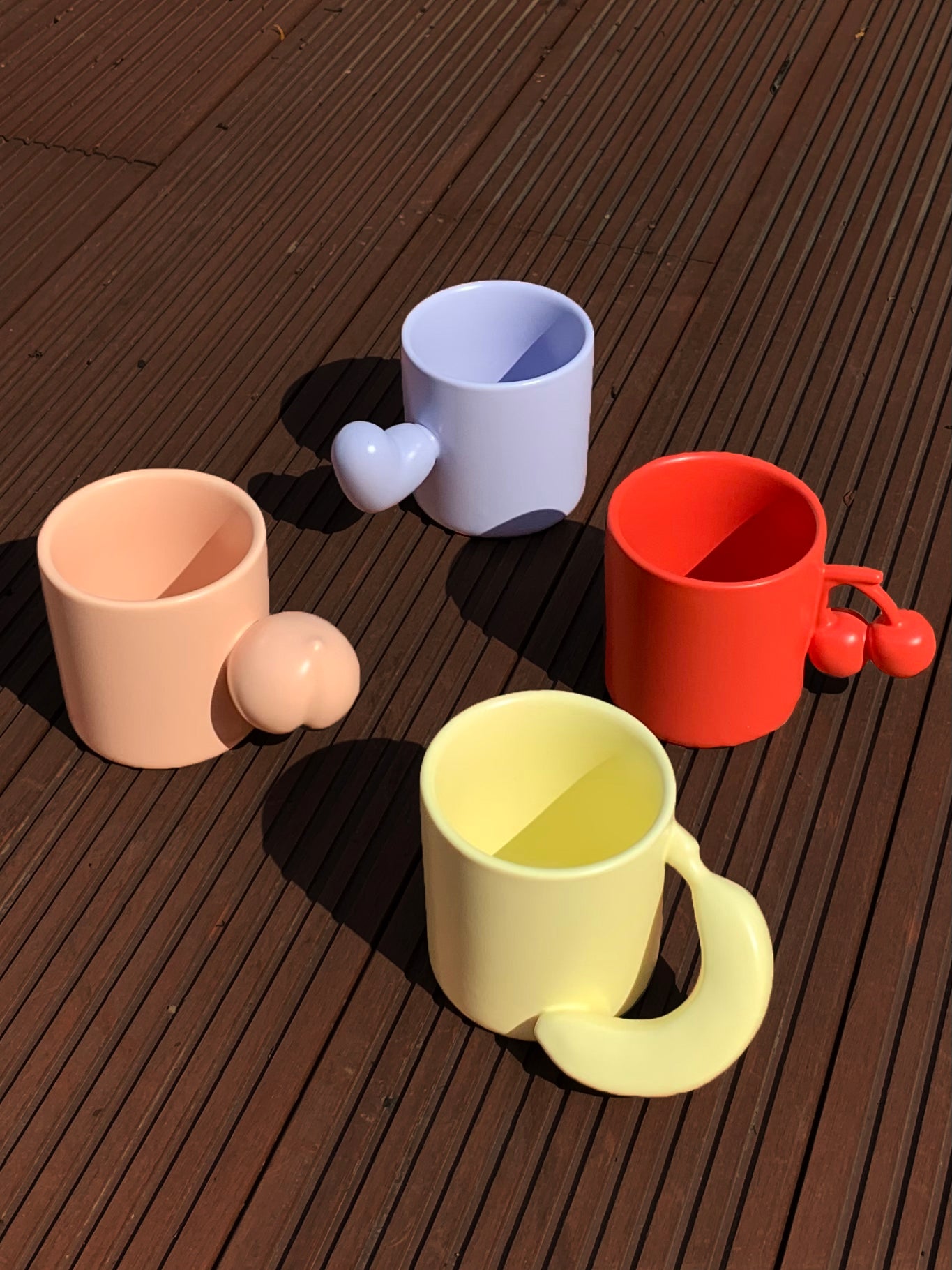 Fruit Friends 水果手柄陶瓷馬克杯禮盒-250ml｜8oz