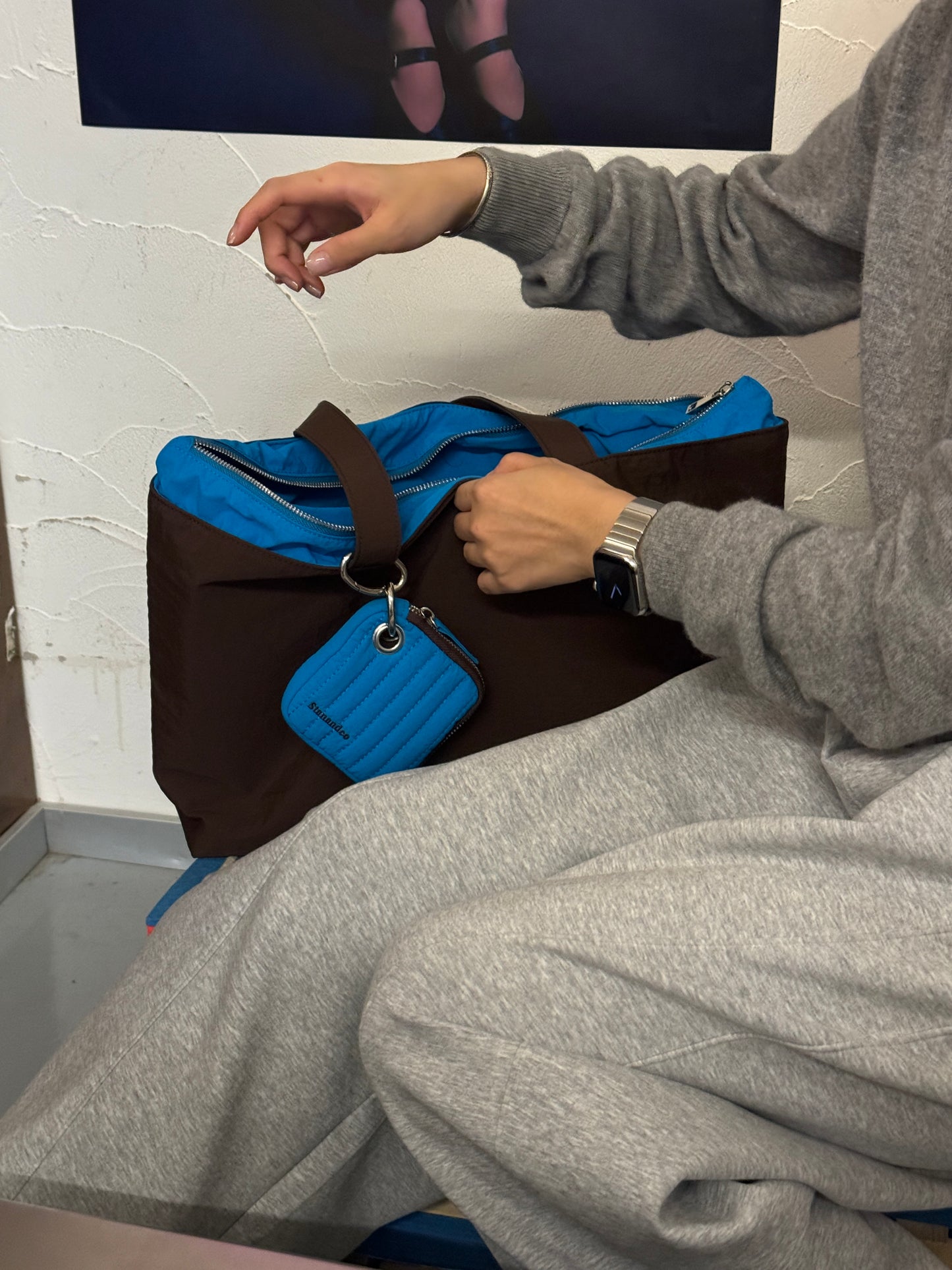 Maxi Tote 單肩防潑水托特包 字母可選