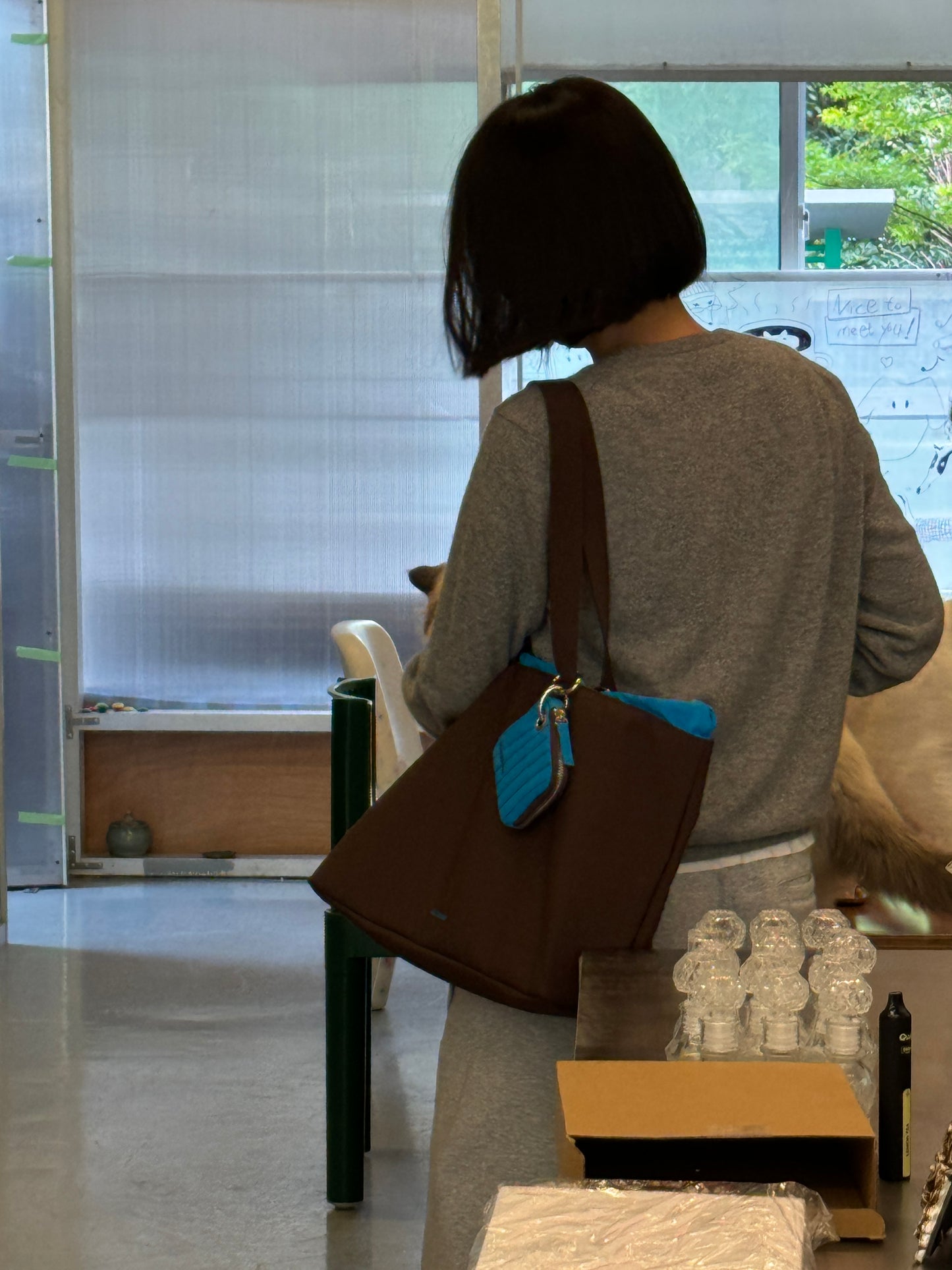 Maxi Tote 單肩防潑水托特包 字母可選