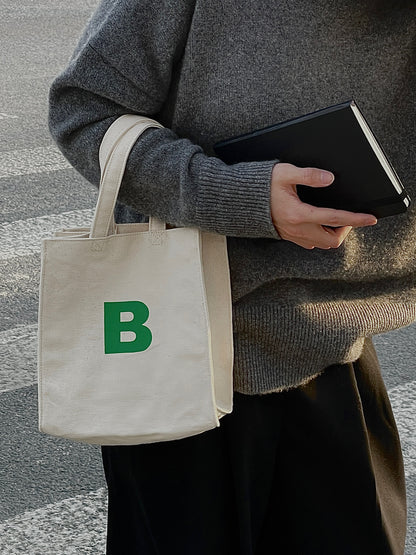 1.0 Lunchbag 手提帆布袋 字母可選