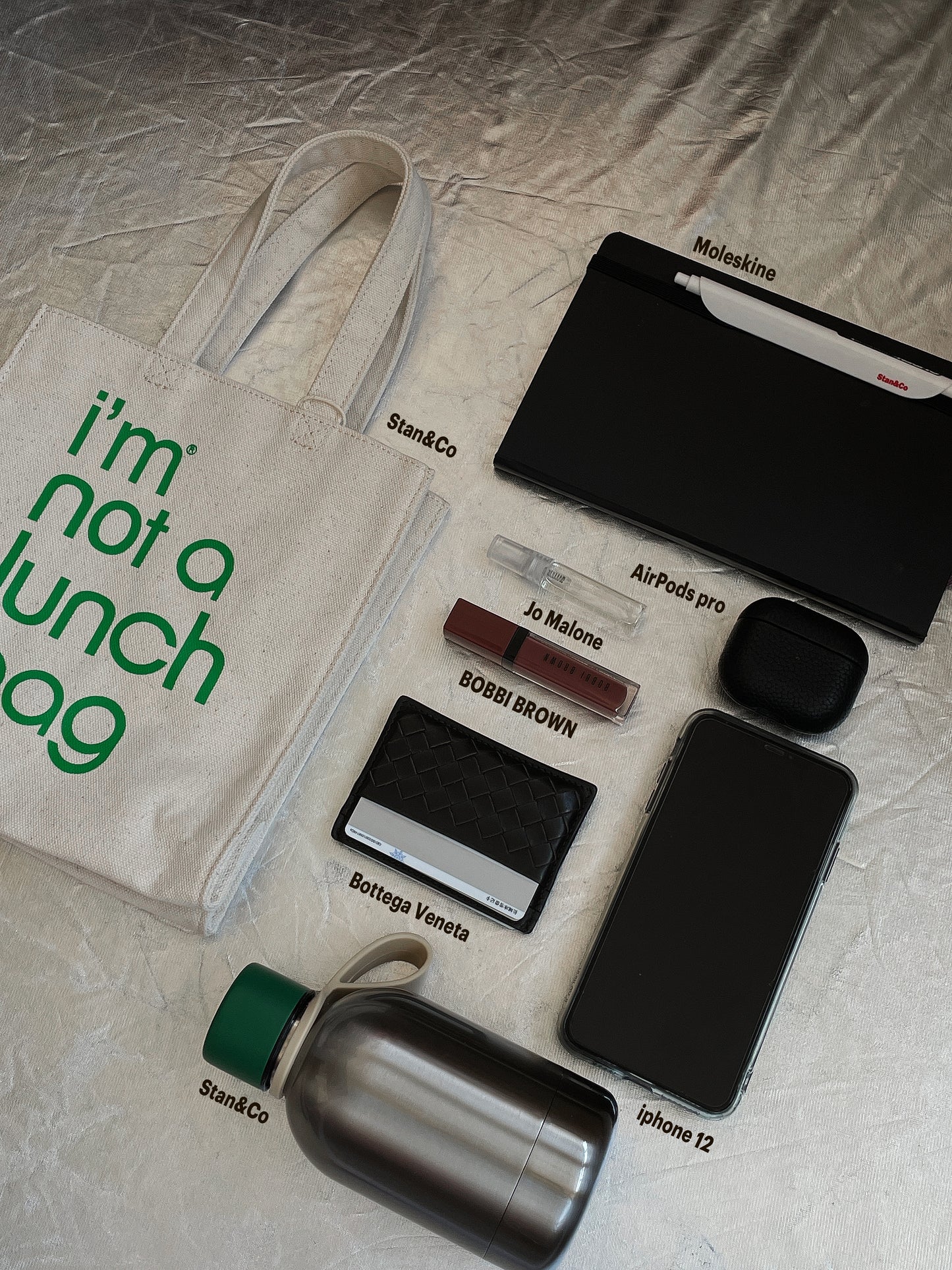 1.0 Lunchbag 手提帆布袋 字母可選