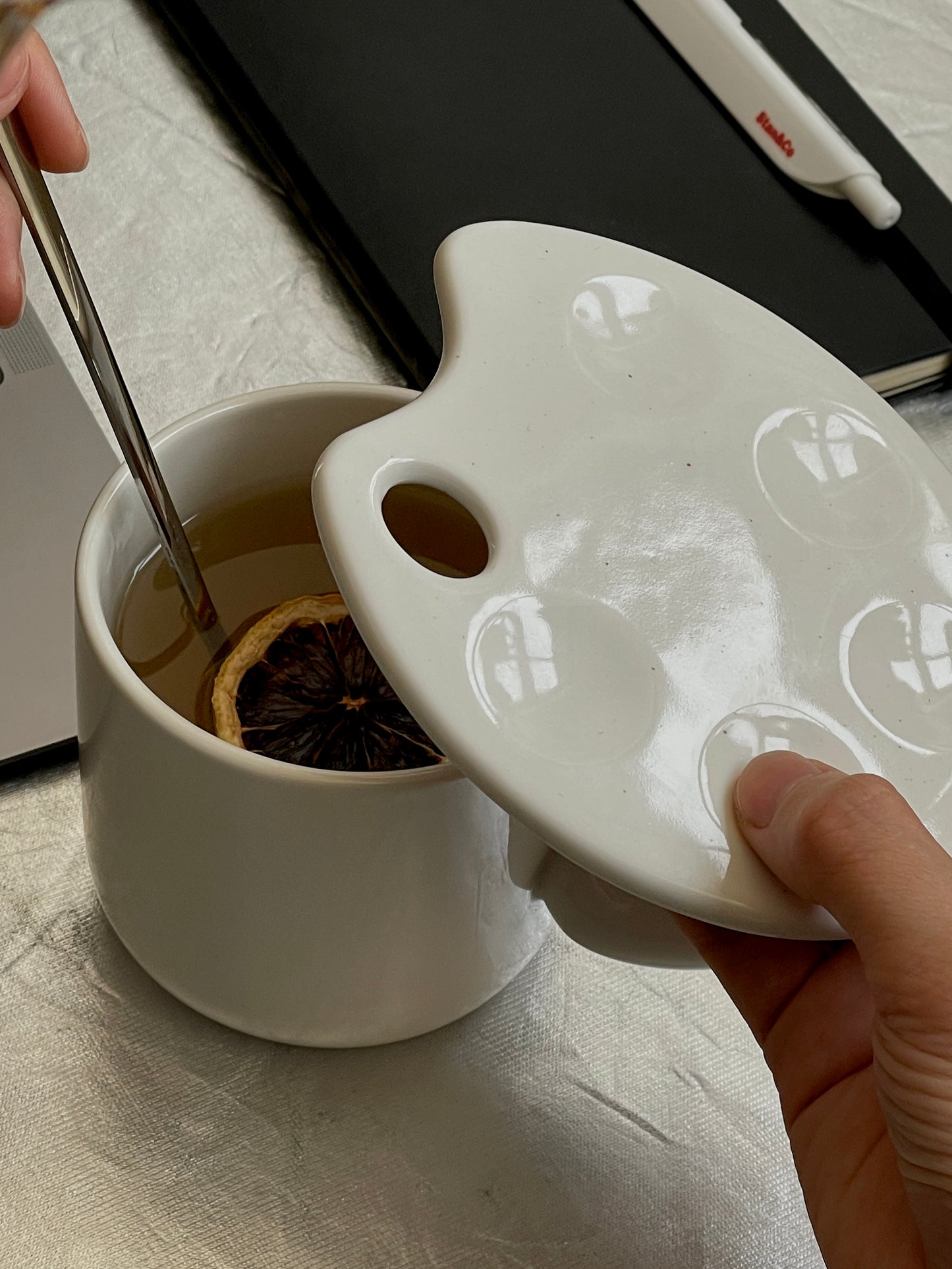 Palette Lid 調色盤陶瓷馬克杯蓋