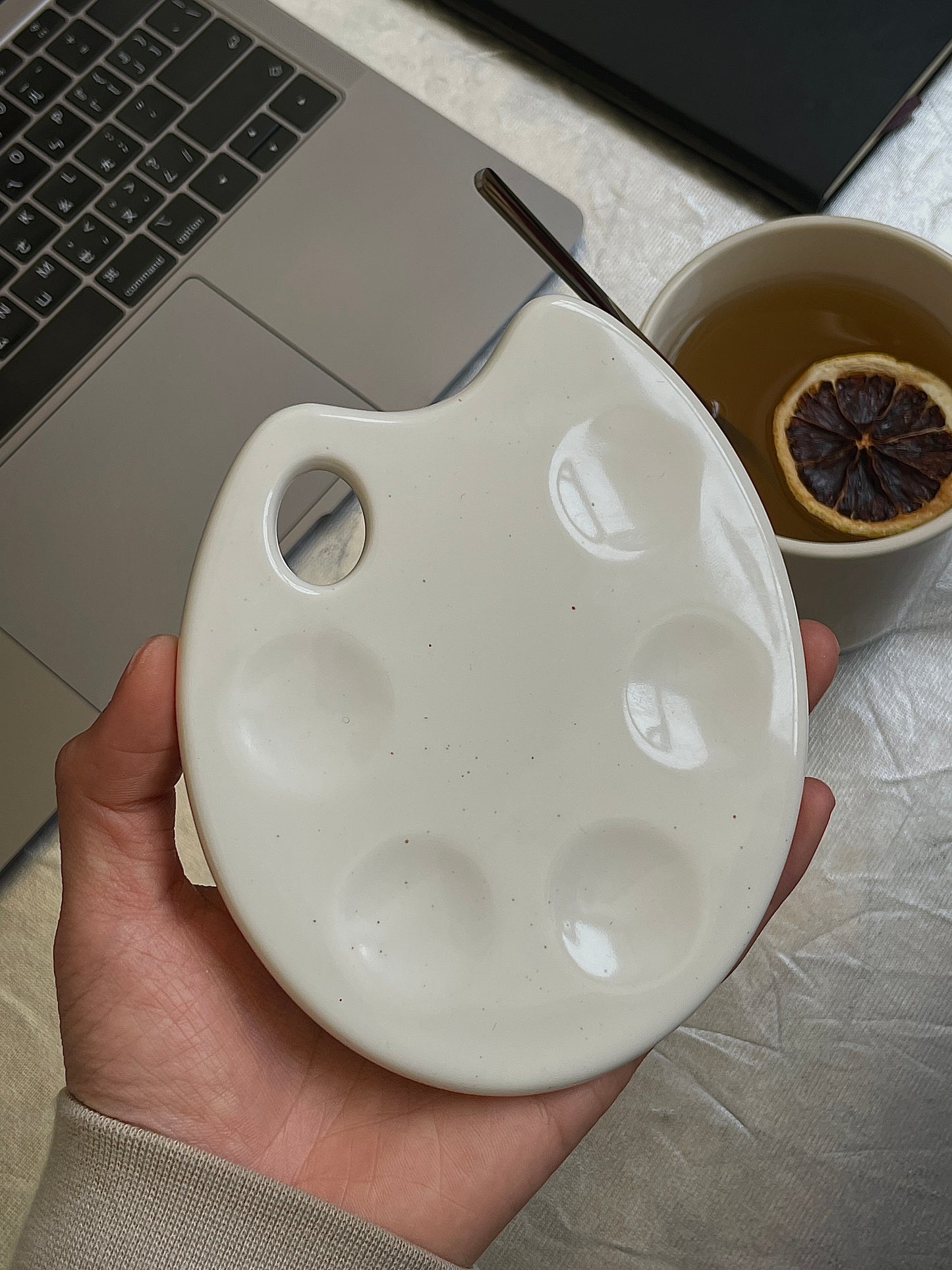 Palette Lid 調色盤陶瓷馬克杯蓋