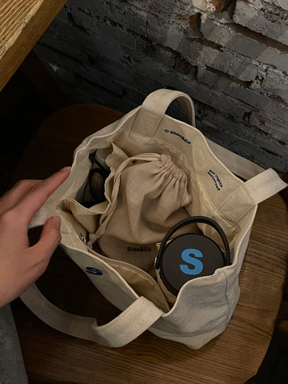 2.0 Lunchbag 單肩帆布小包 字母可選