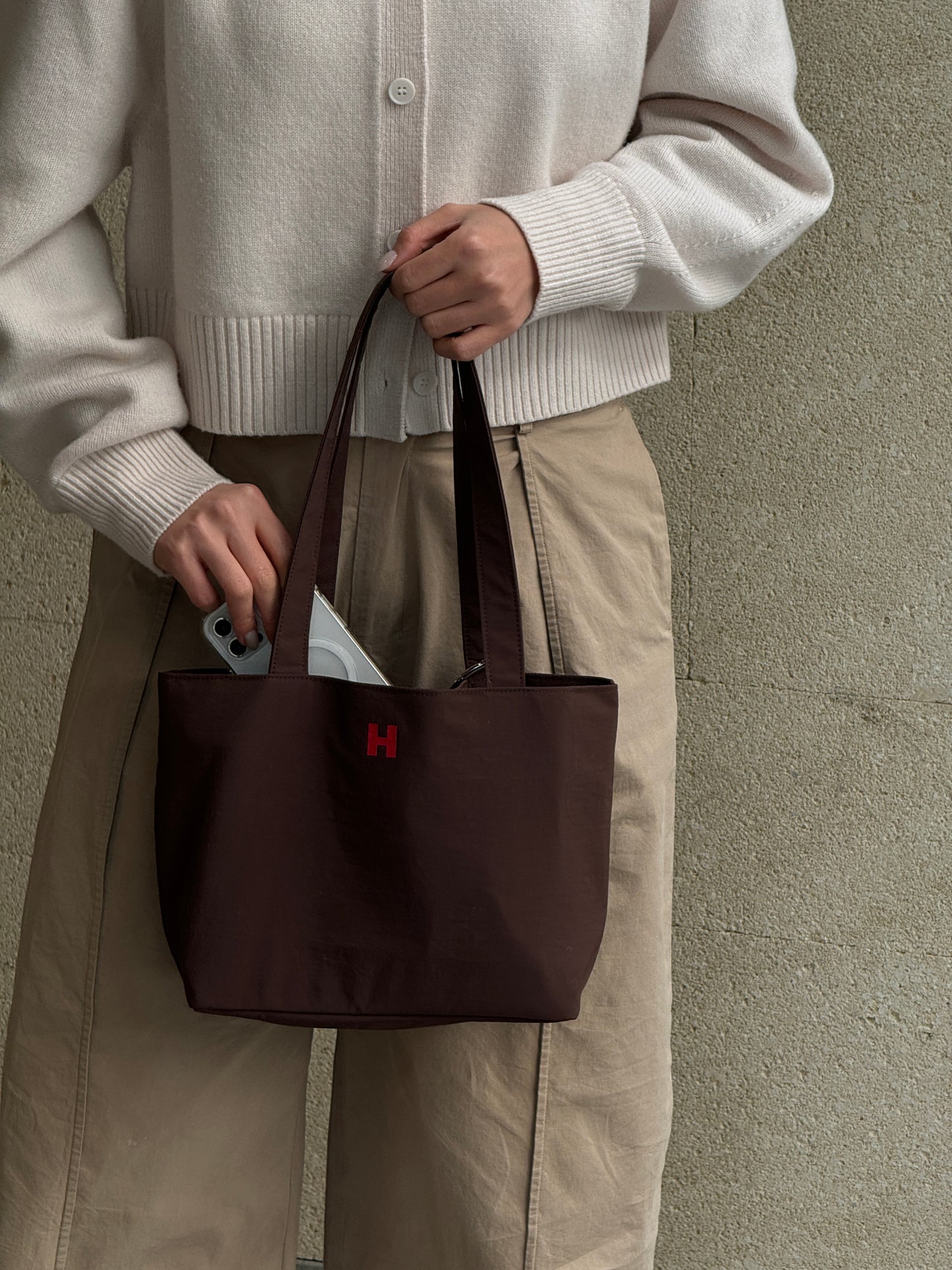 Mini Tote 節日限定 單肩防潑水小包 字母可選