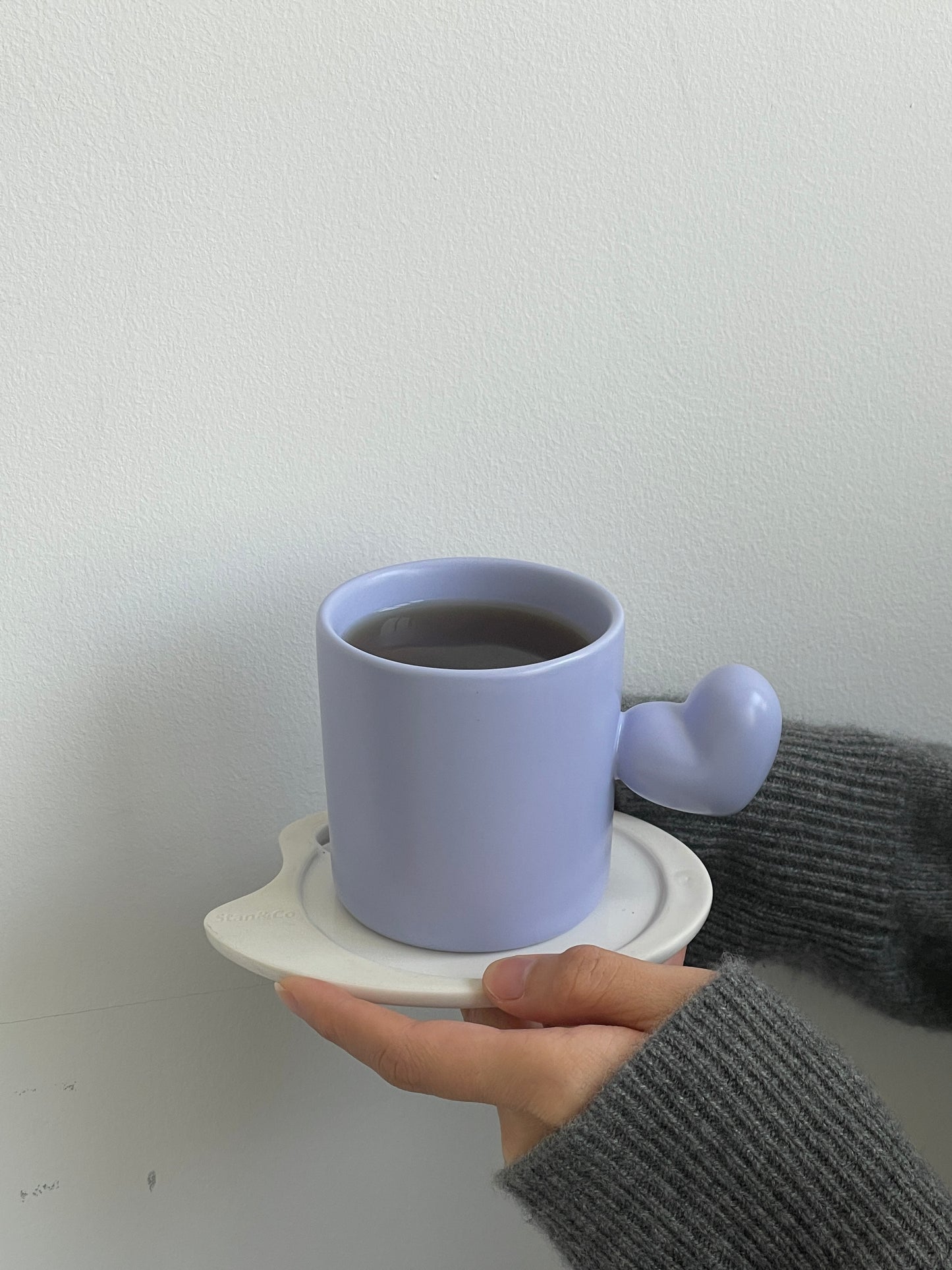 Fruit Friends 愛心手柄陶瓷馬克杯-250ml｜8oz