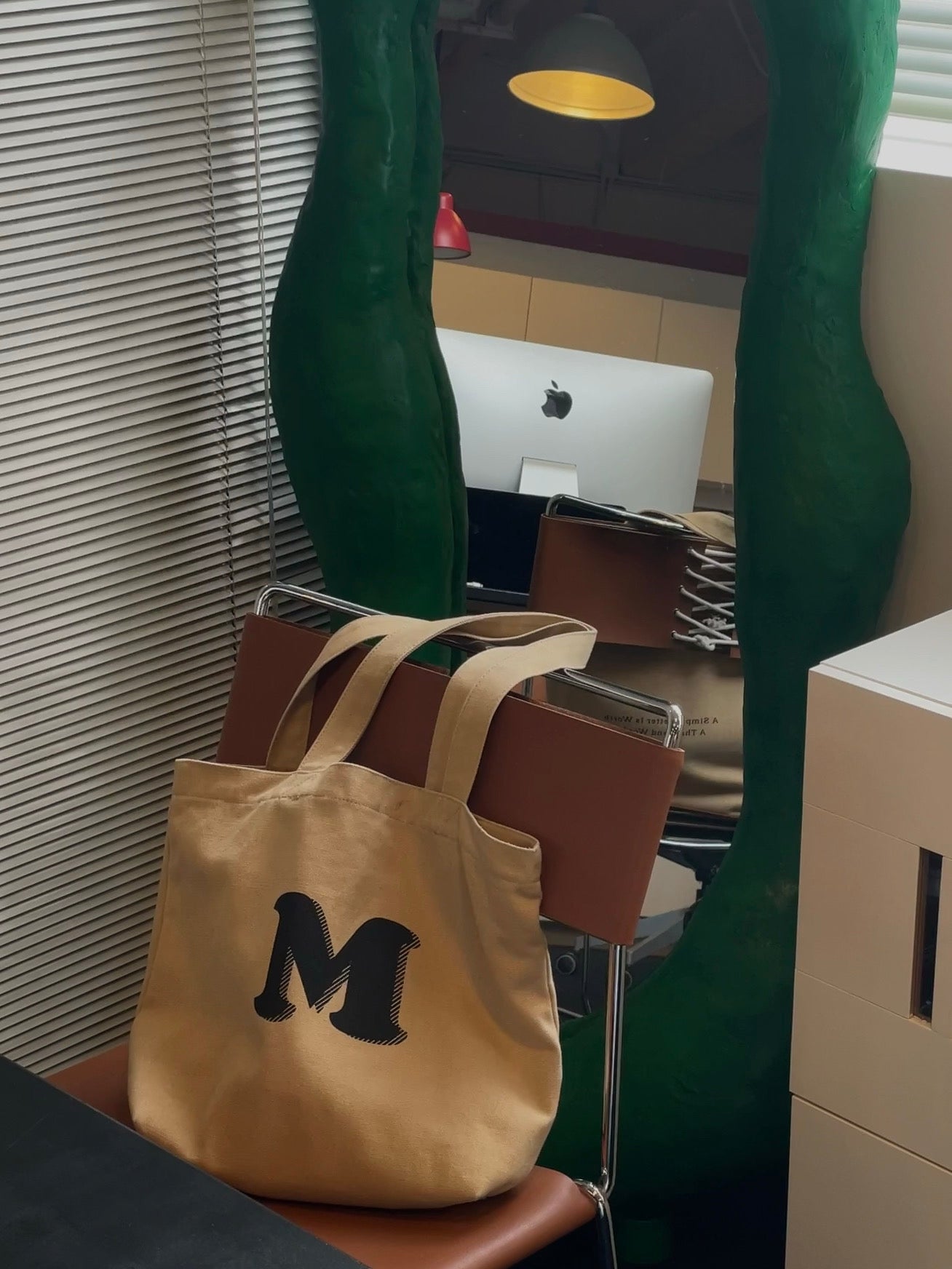 Totebag 单肩帆布袋 字母可選