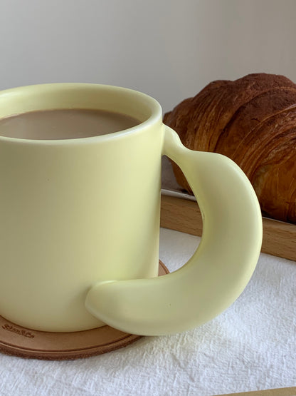 Fruit Friends 香蕉手柄陶瓷馬克杯-250ml｜8oz