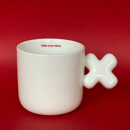 2.0 Letter Mug 胖胖手柄陶瓷馬克杯 字母可選-355ml｜12oz